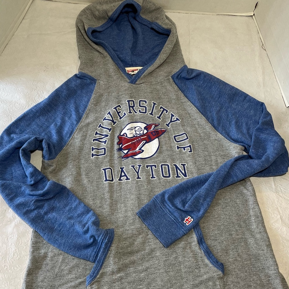 Homage Hooded Sweatshirt University of Dayton Flyers Mens Size Large